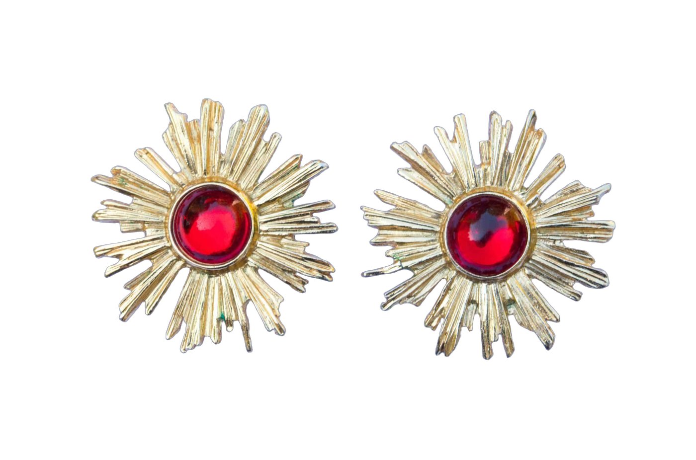 YSL earrings 1980's
