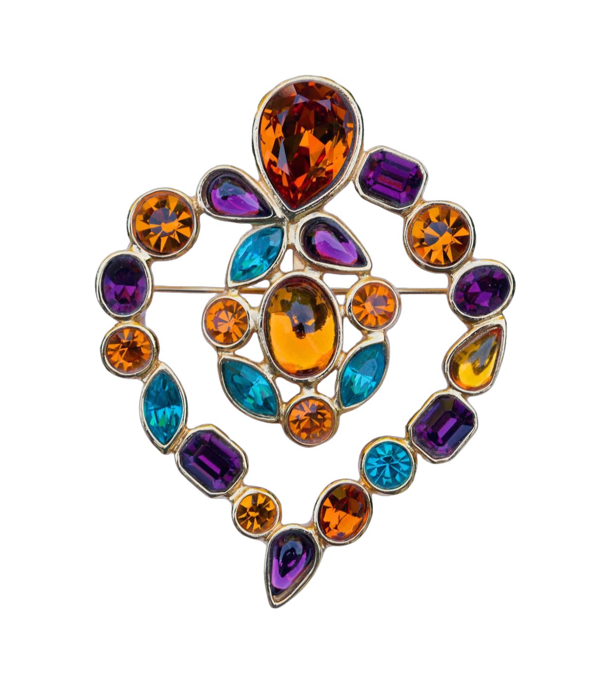 YSL brooch 1980's