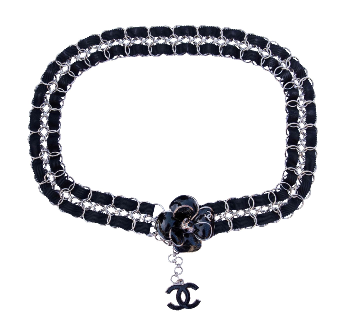 Chanel camelia belt 2008