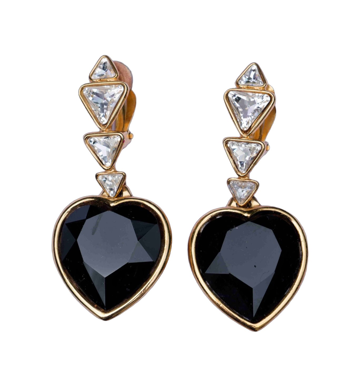 YSL earrings 1980's