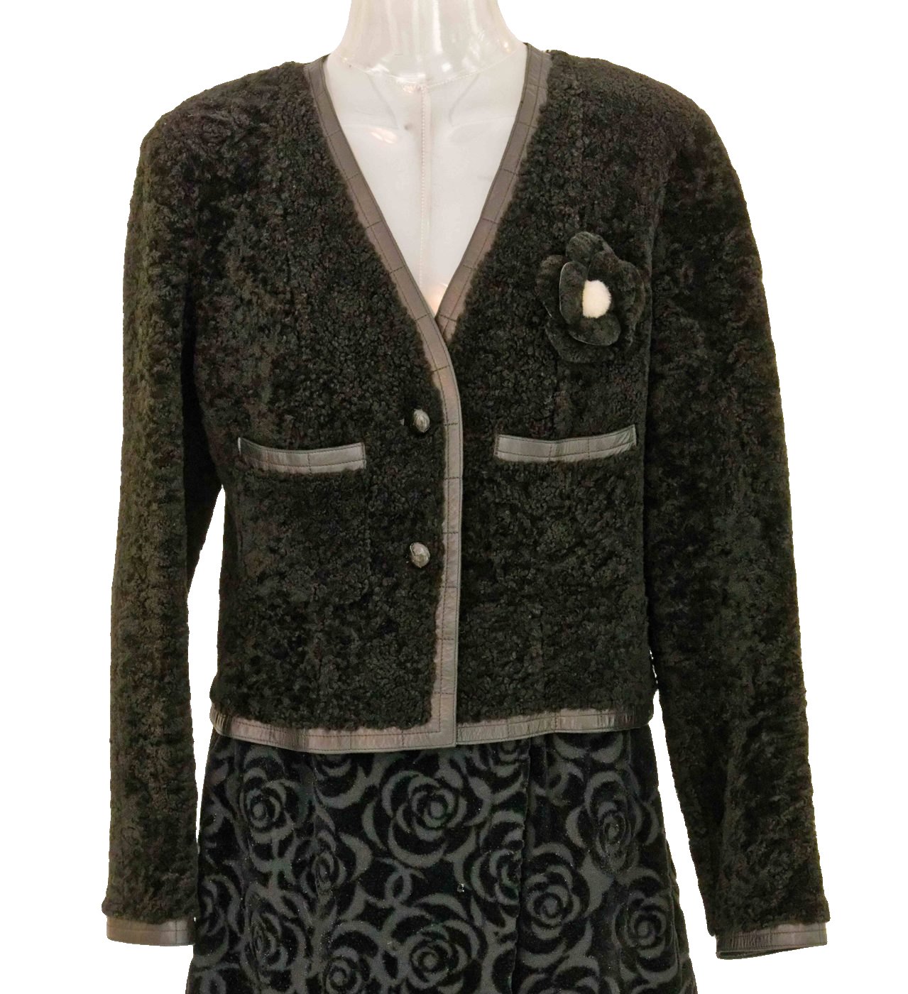 Chanel shearling jacket 2003