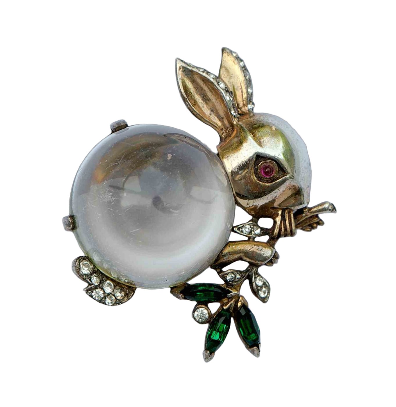 Trifari sterling brooch