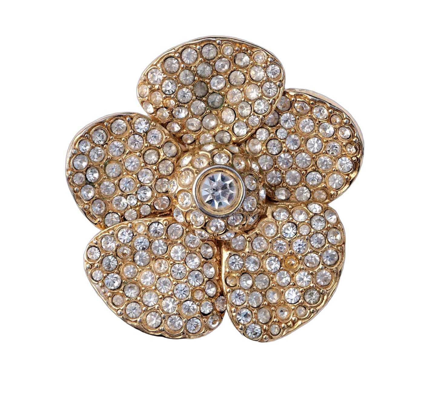 YSL brooch 1980's