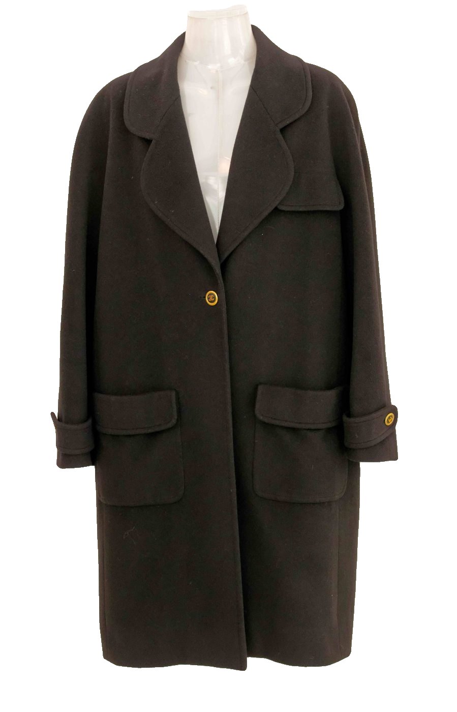 Chanel cashmere coat 1980's