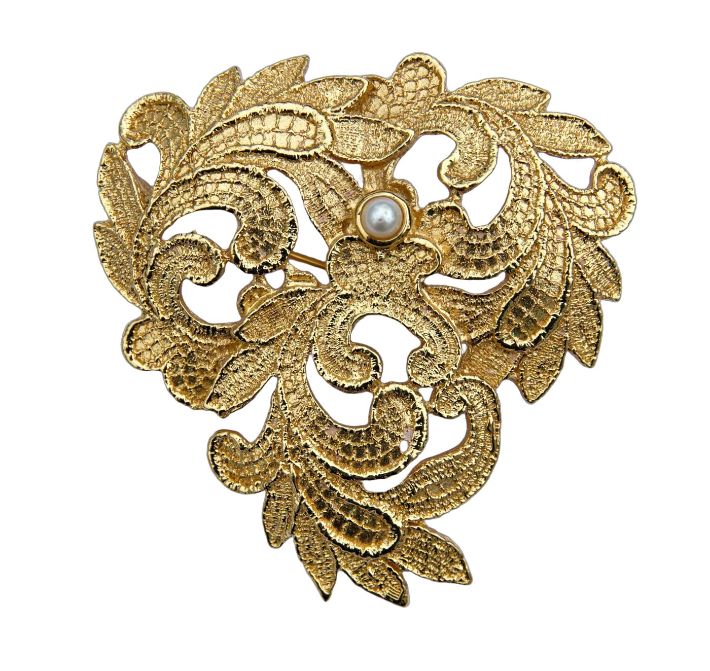YSL brooch 1980's