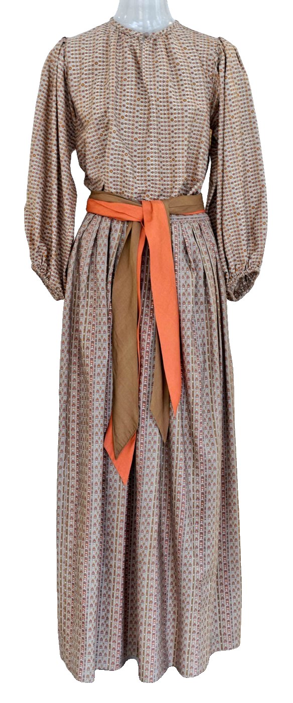 YSL blouse and skirt 1970's