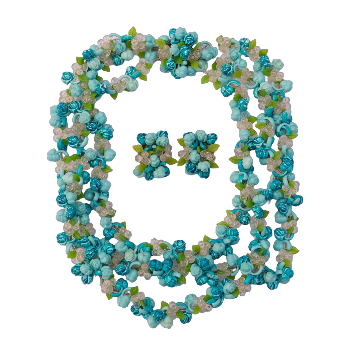 C. Dior necklace and earrings 1966